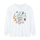 A Few of My Favorite Things Speech Long Sleeve Comfort Colors T-Shirt Coffee Design