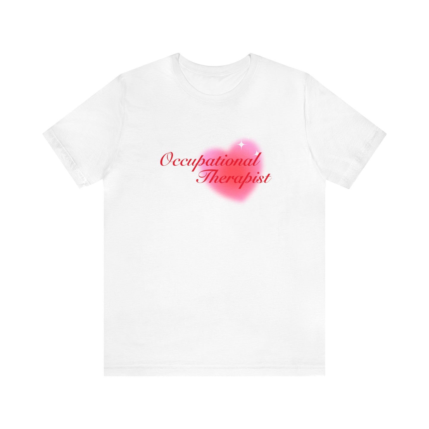 Occupational Therapist Heart Jersey T-Shirt