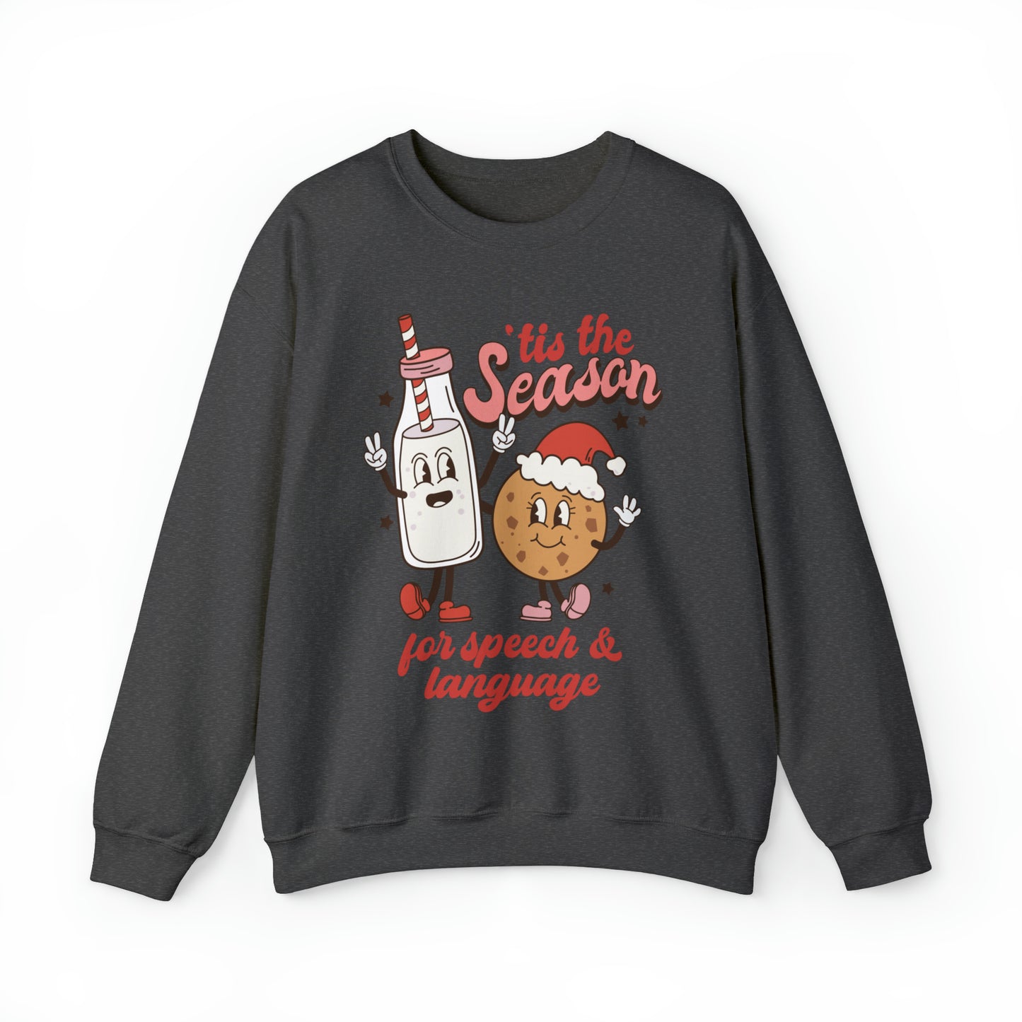 'Tis the Season for Speech and Language Crewneck Sweatshirt