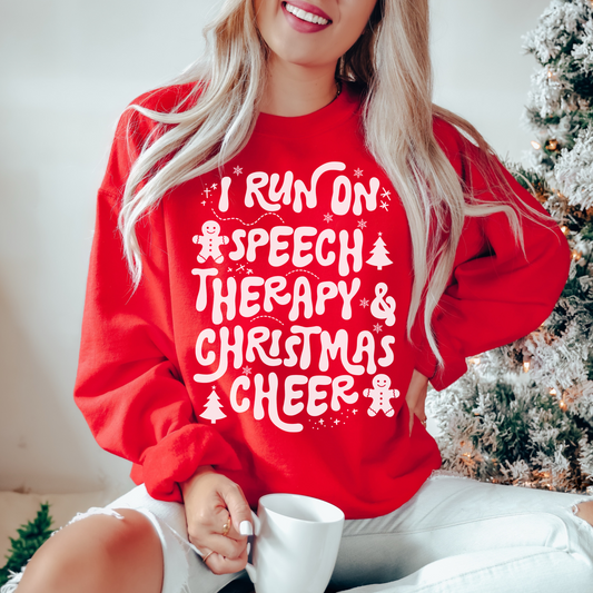 Speech Therapy & Christmas Cheer Sweatshirt