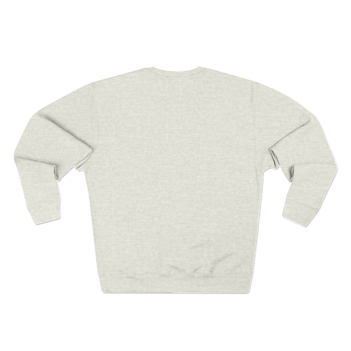 Speech Collegiate Style Premium Crewneck Sweatshirt | Peach Font