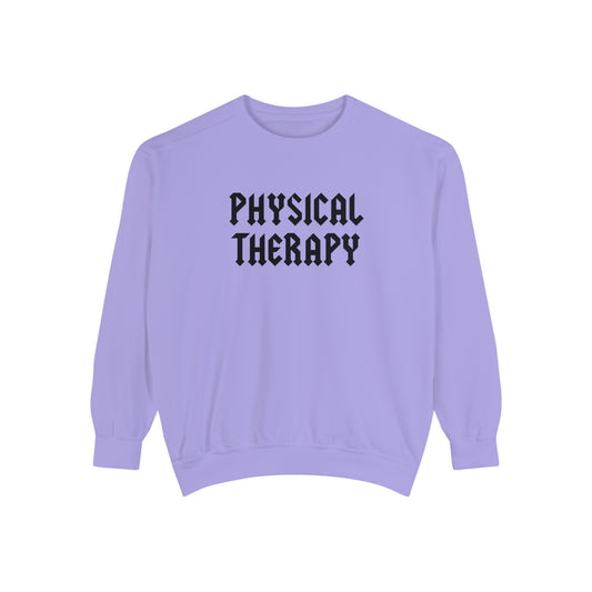 Physical Therapy Band Inspired Comfort Colors Sweatshirt