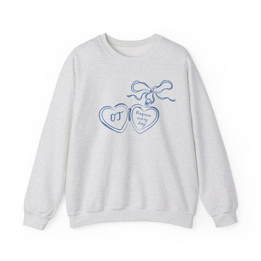 OT Heart Locket Crewneck Sweatshirt