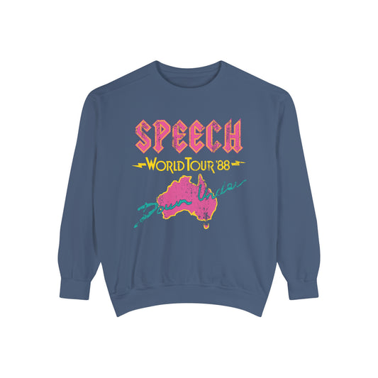 Speech World Tour Comfort Colors Sweatshirt