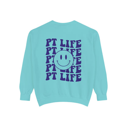 PT Life Smiley Comfort Colors Sweatshirt