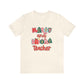 Merry and Bright Teacher Jersey T-Shirt