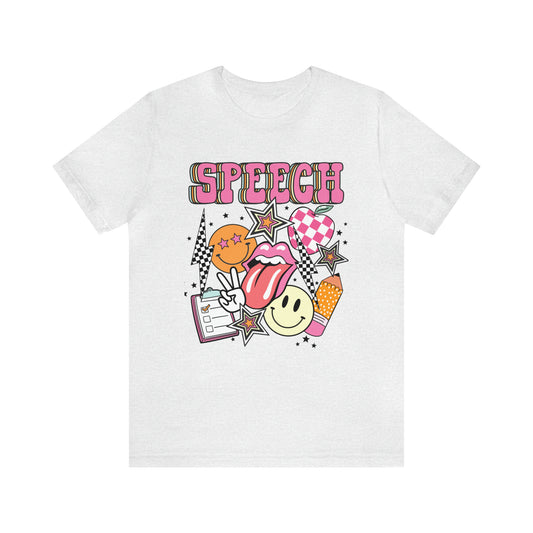 Retro Speech Jersey T-Shirt