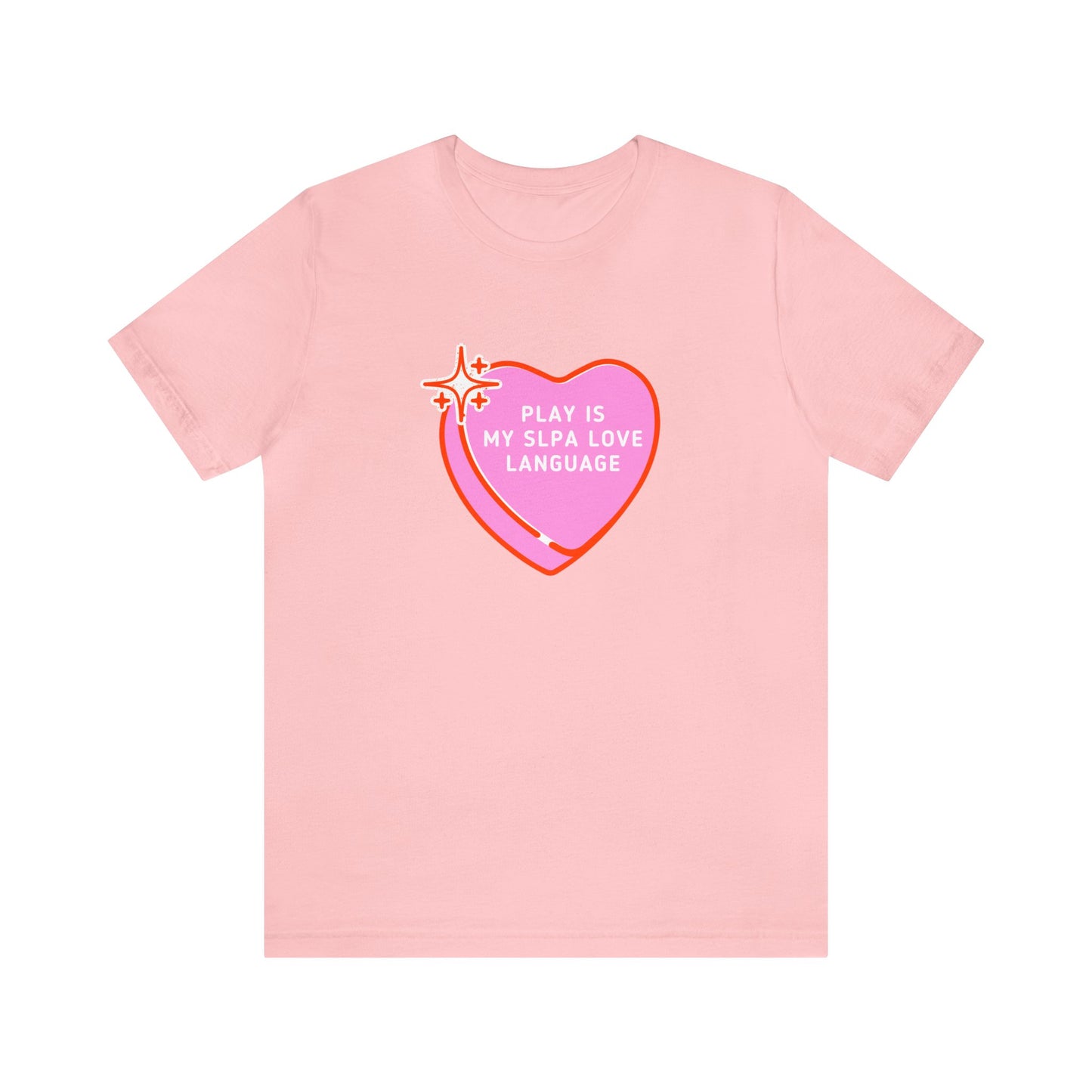 Play Is My SLPA Love Language Jersey T-Shirt