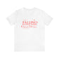 Falling in Love With Speech Therapy Jersey T-Shirt