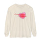 Occupational Therapist Heart Long Sleeve Comfort Colors T-Shirt