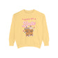 I Love OT a Latte Comfort Colors Sweatshirt