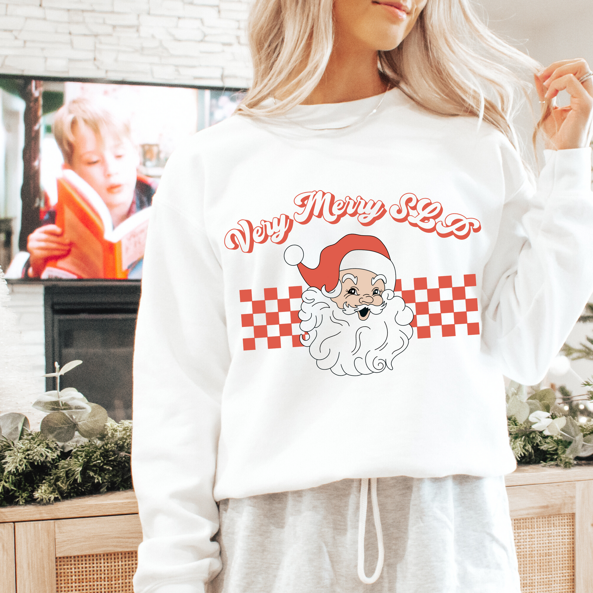 Santa sweatshirts on sale