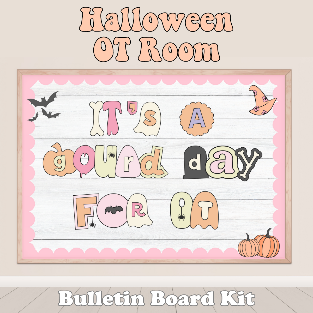 Halloween OT Room Printable Bulletin Board Kit