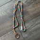 Pastel Beaded Breakaway Lanyard