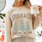 Speech & Co Christmas Tree Farm Crewneck Sweatshirt