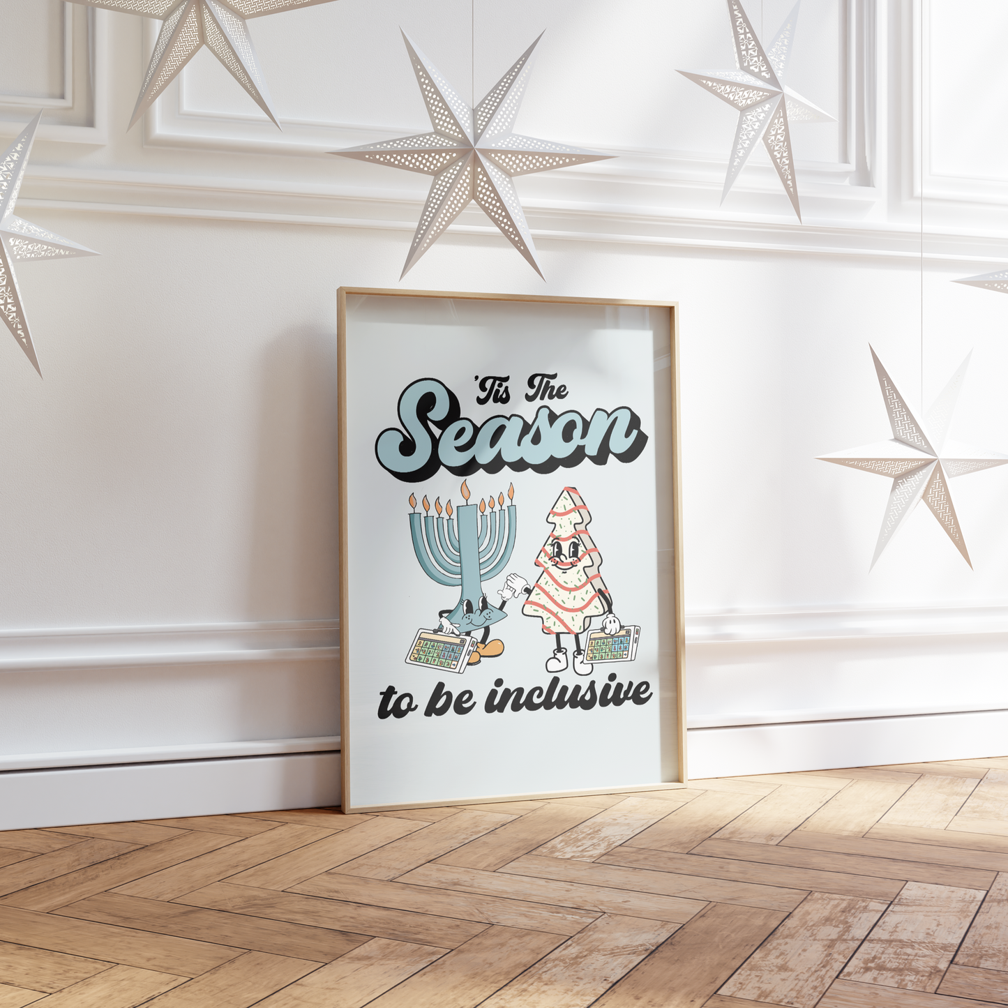 FREE 'Tis the Season Printable Poster Set