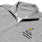 Personalized Embroidered OT Pencil Quarter Zip Sweatshirt