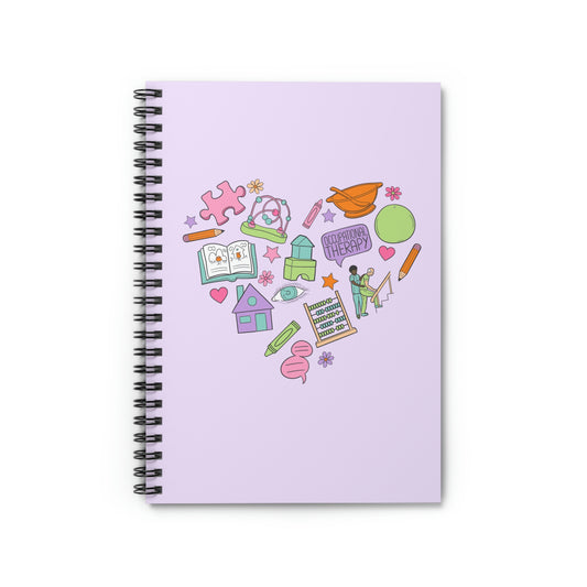 Occupational Therapy Essentials Spiral Ruled Line Notebook