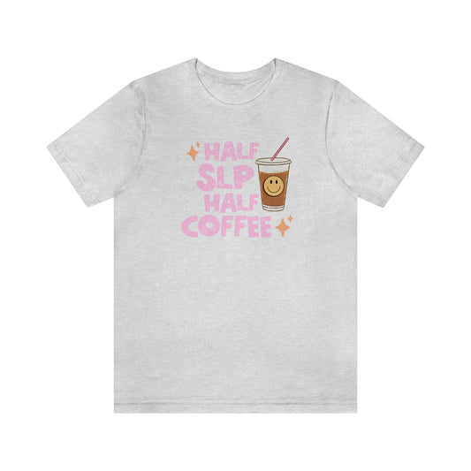 Half SLP Half Coffee Jersey T-Shirt