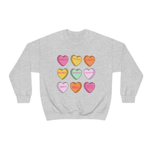 Candy Hearts PT Scope Crewneck Sweatshirt