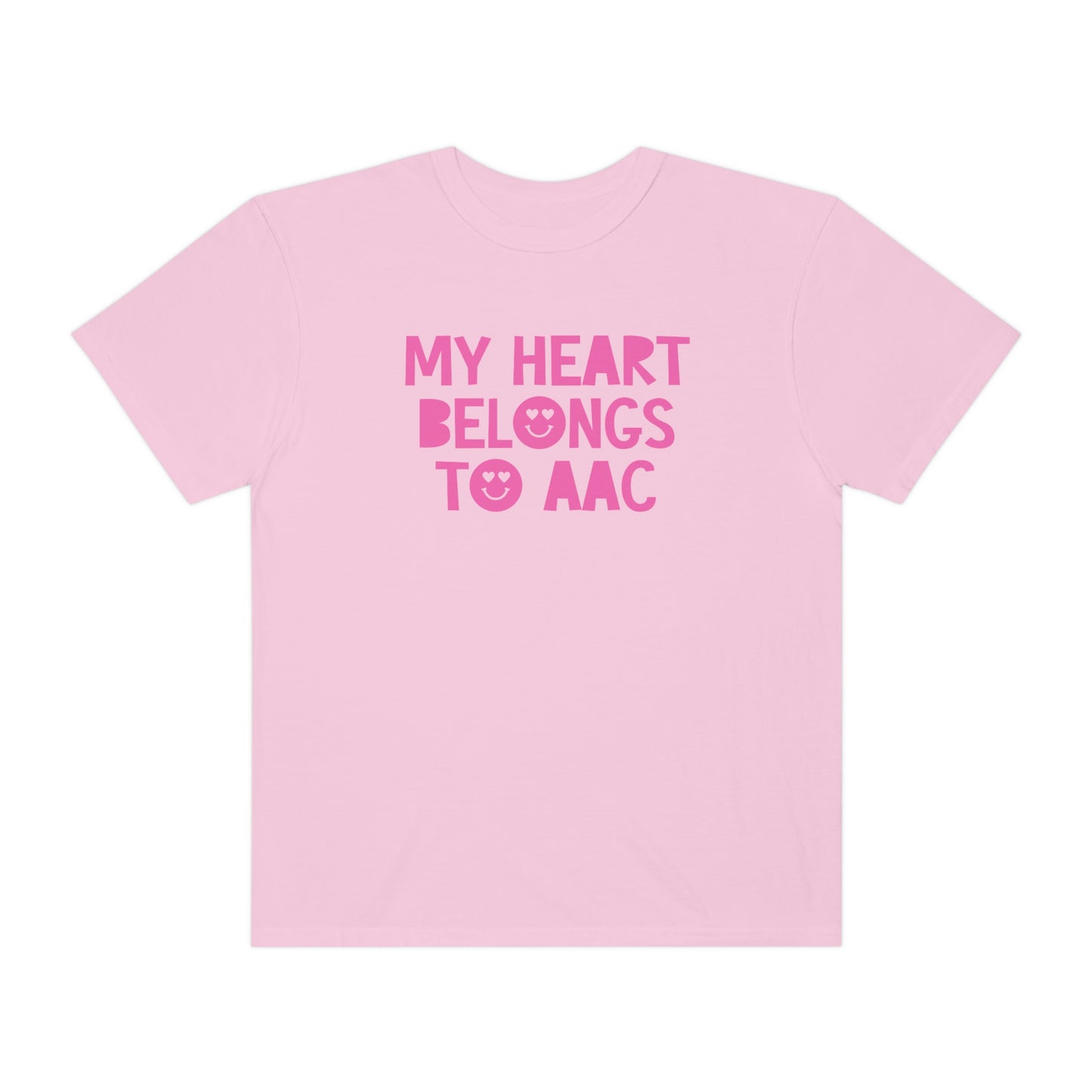 My Heart Belongs to AAC Tonal Comfort Colors T-Shirt