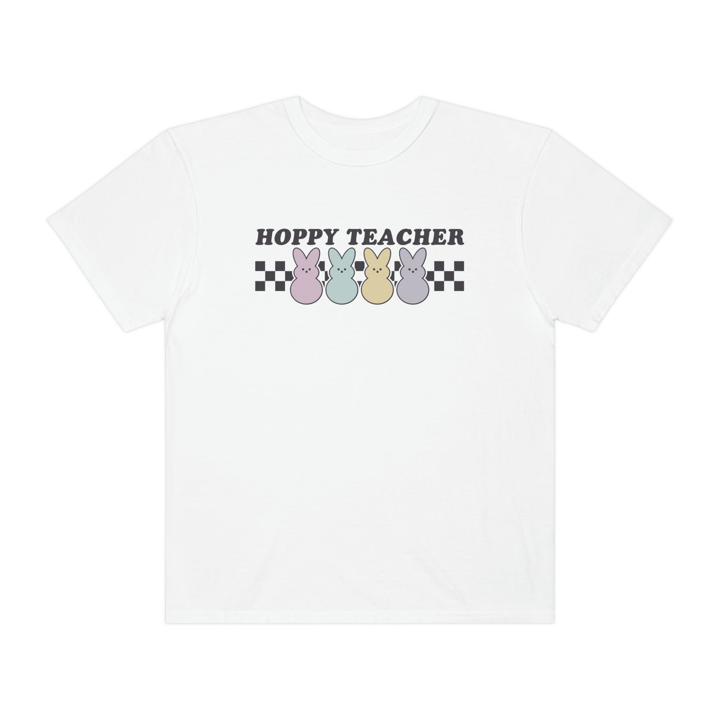 Hoppy Teacher Comfort Colors T-Shirt