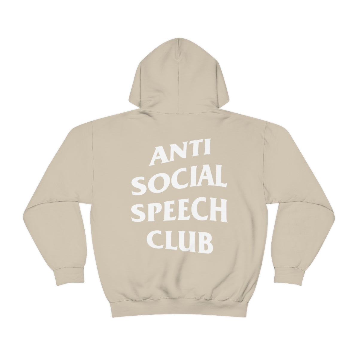 Anti social social hot sale club blinded hoodie