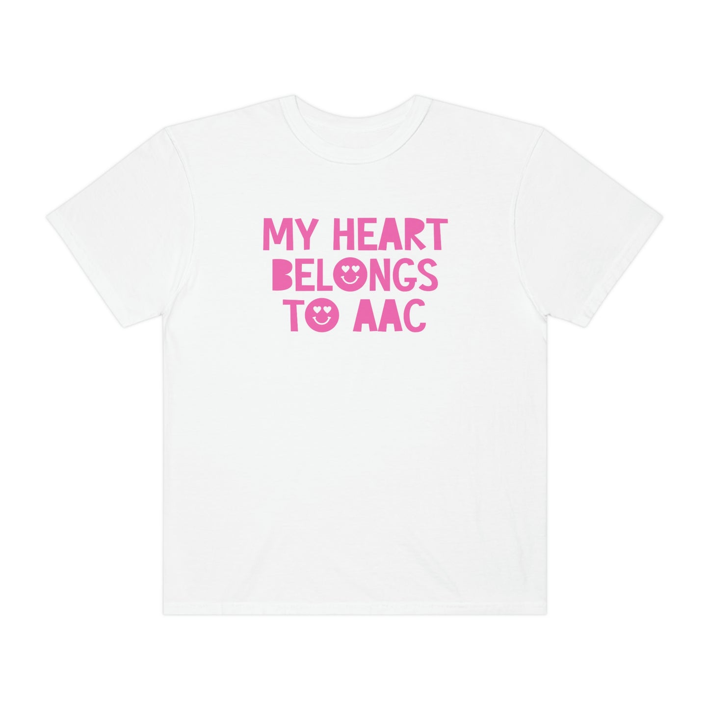 My Heart Belongs to AAC Tonal Comfort Colors T-Shirt