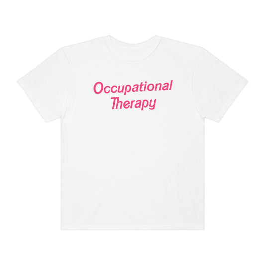 Pink Occupational Therapy Comfort Colors T-Shirt
