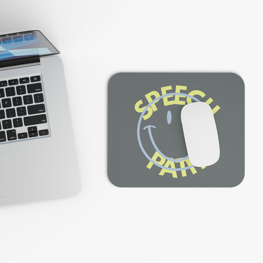 Speech Path Gray Mouse Pad