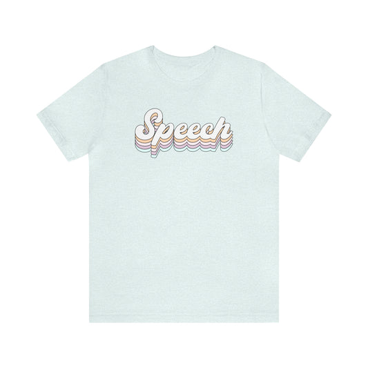 Retro Speech Jersey T-Shirt