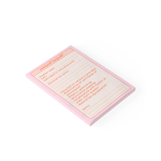 Consult Post-it® Note Pad 4 x 6