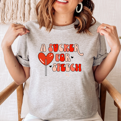 Sucker for Speech Jersey T-Shirt