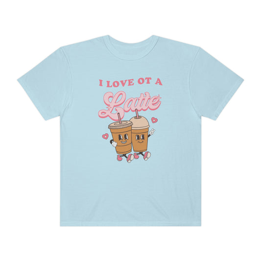 I Love OT a Latte Comfort Colors T-Shirt