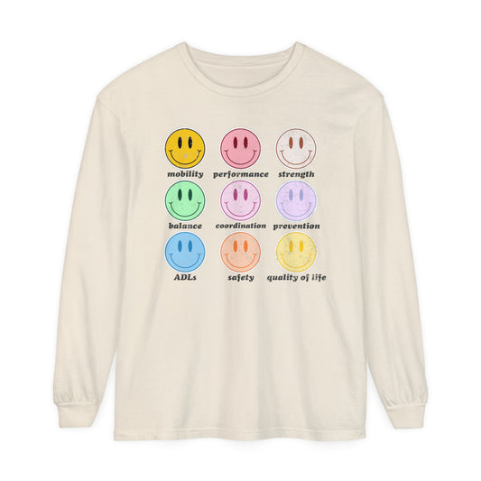 Retro PT Scope Long Sleeve Comfort Colors T-Shirt