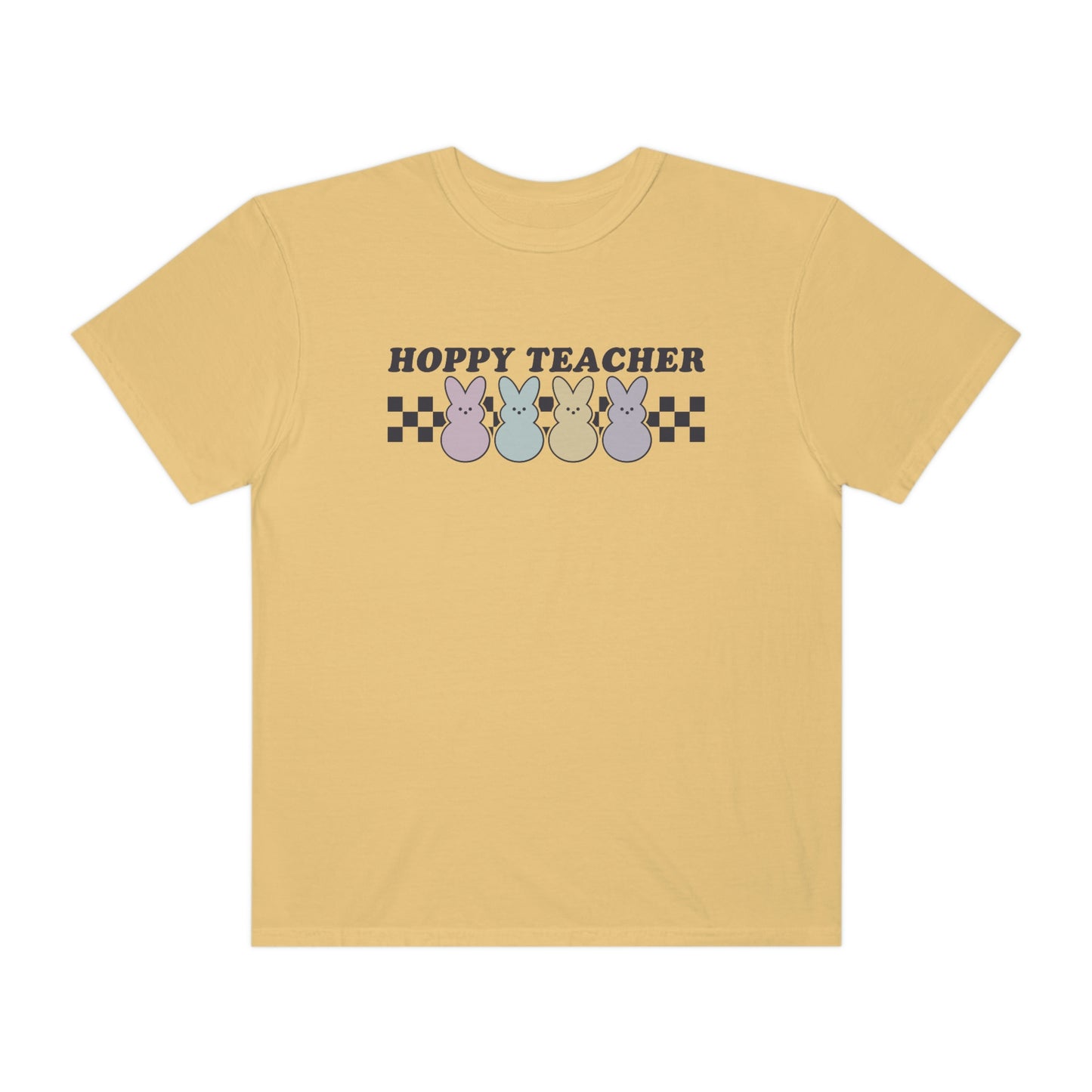 Hoppy Teacher Comfort Colors T-Shirt