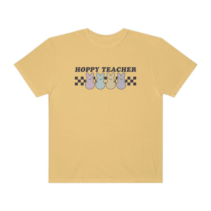 Hoppy Teacher Comfort Colors T-Shirt