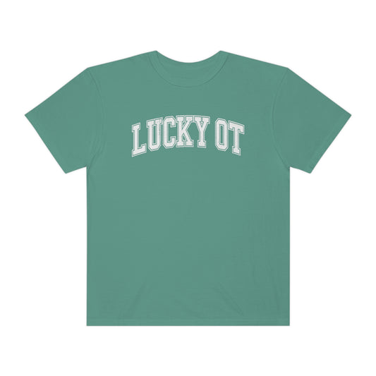 Lucky OT Distressed Comfort Colors T-Shirt