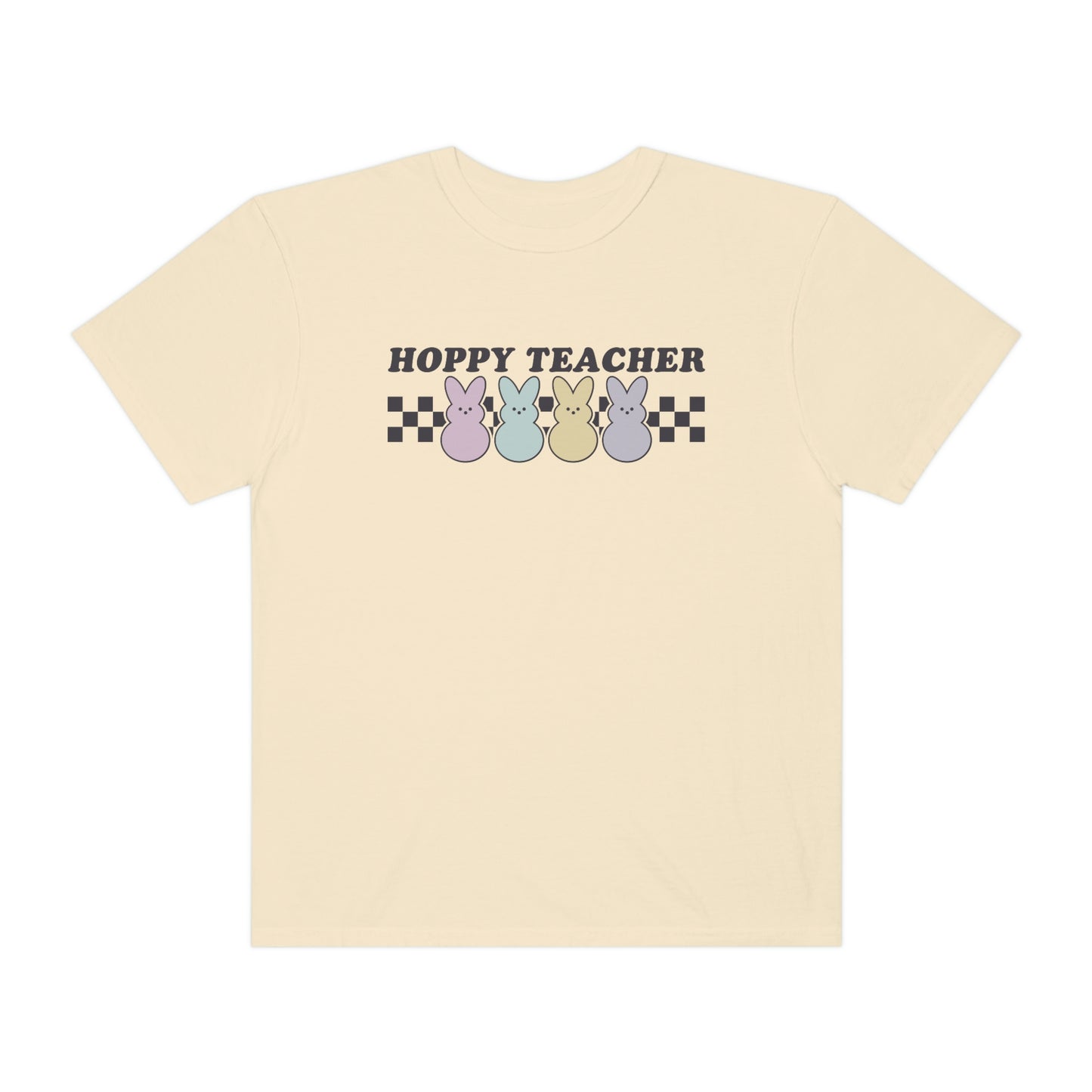 Hoppy Teacher Comfort Colors T-Shirt