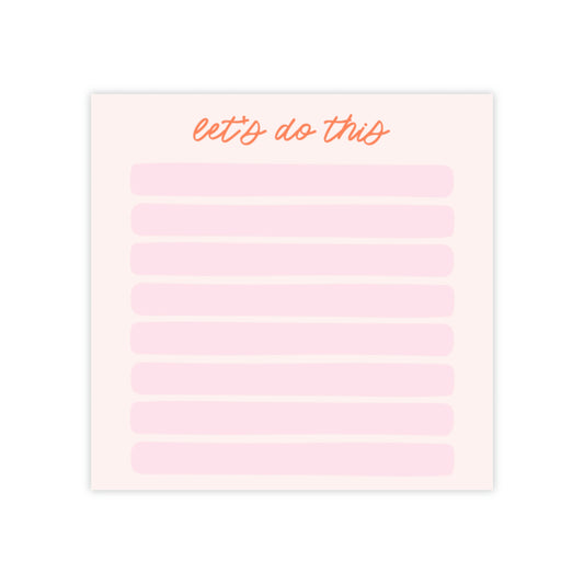 To-Do List Post-it® Note Pads