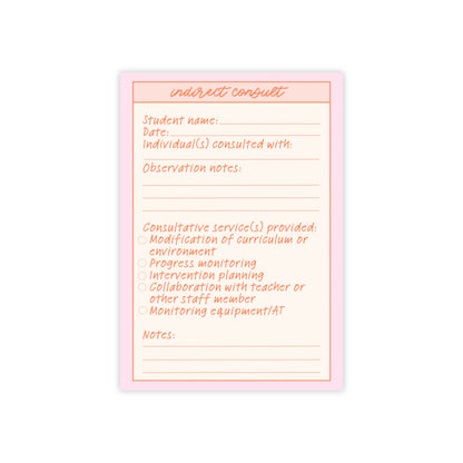 Consult Post-it® Note Pad 4 x 6