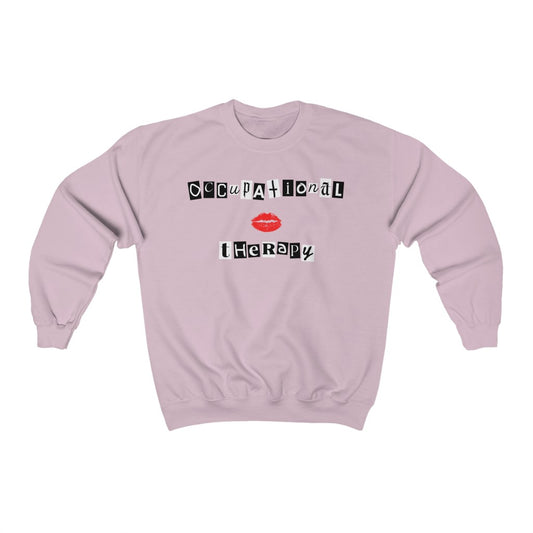 Pink Occupational Therapy Crewneck Sweatshirt