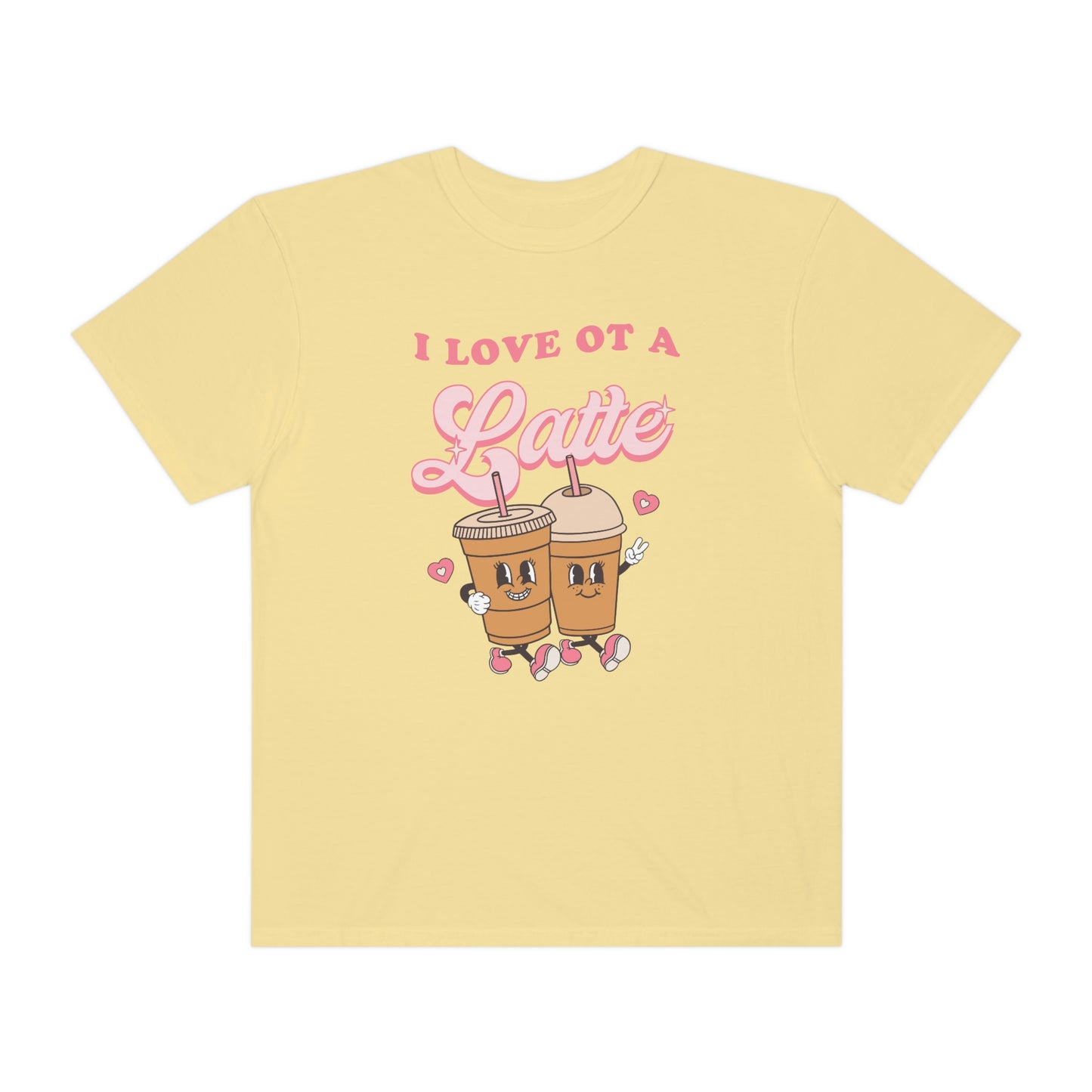 I Love OT a Latte Comfort Colors T-Shirt