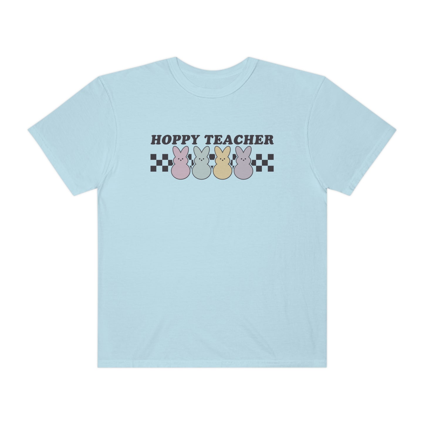 Hoppy Teacher Comfort Colors T-Shirt