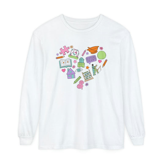 Occupational Therapy Essentials Long Sleeve Comfort Colors T-Shirt