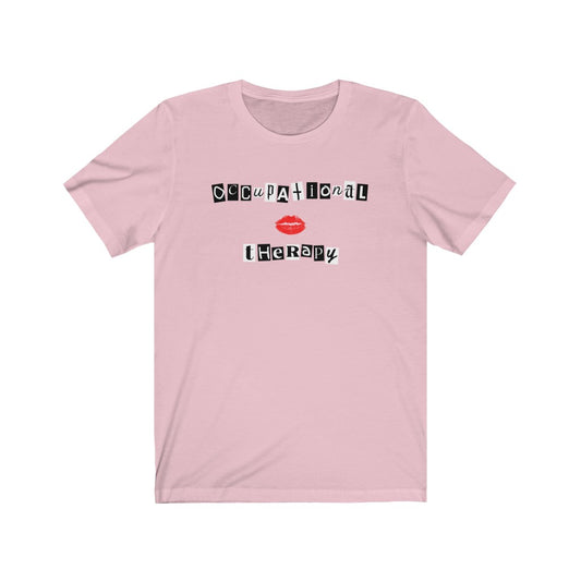 Pink Occupational Therapy Jersey T-Shirt