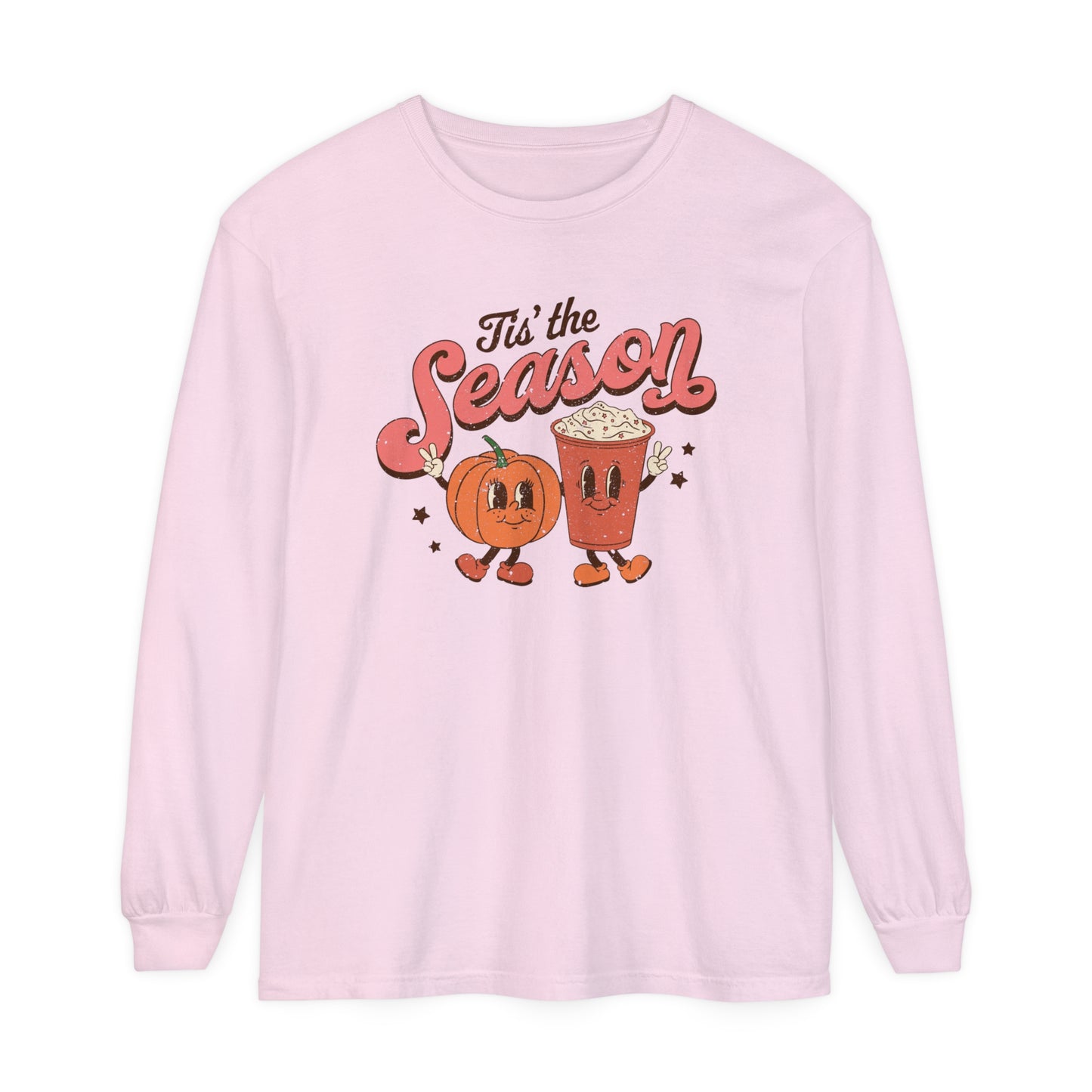 Tis' the Season Fall Long Sleeve Comfort Colors T-Shirt