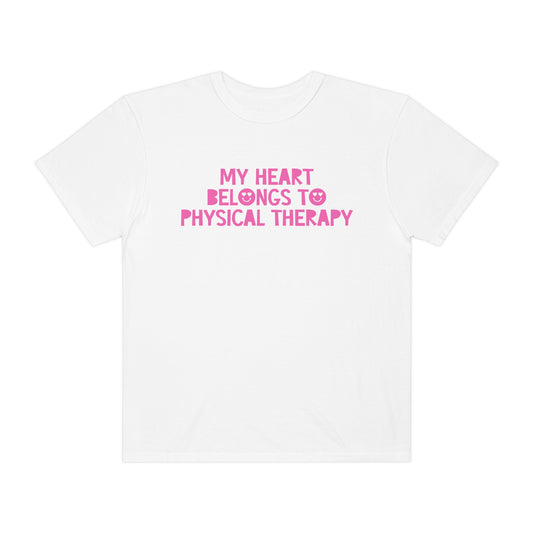 My Heart Belongs to PT Tonal Comfort Colors T-Shirt