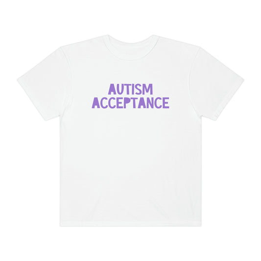 Autism Acceptance Tonal Comfort Colors T-Shirt