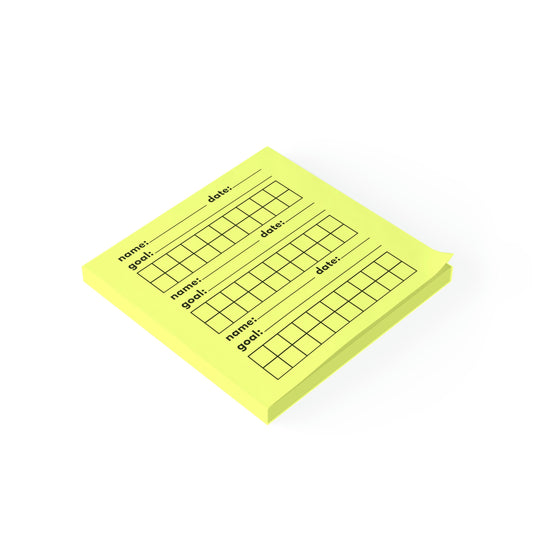 Group Session Data Post-it® Note Pads